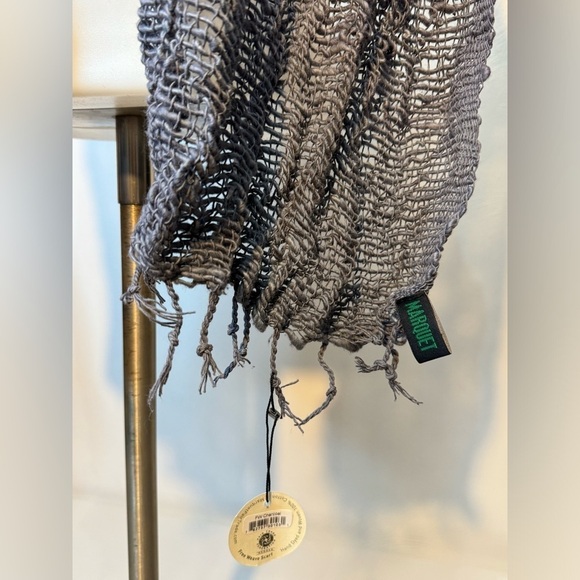 NWT 100% cotton blue scarf natural fibers new with tag Stockings stuffer - Picture 2 of 6